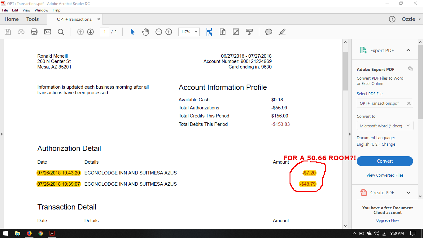 Choice Hotels Customer Service Complaints Department HissingKitty Com   Ronald McNeill Choice Hotels Complaint 2018 1532712683 